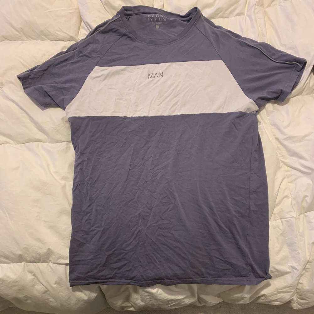 BoohooMAN - Striped Athletic Tee